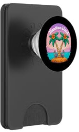 Mauritius Island Travel Vacation Mauritius Dodo Bird PopSockets PopWallet for MagSafe