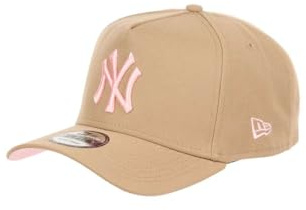 New Era MLB Fankappen beige verstellbar Cap Baseball Teamlogo 9Forty A-Frame