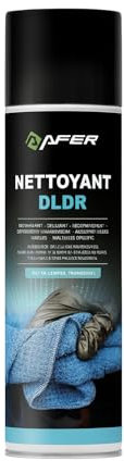 AFER - Aérosol Nettoyant Mousse Multi-Usages DLDR- Dégraissant, Lustrant, Dégoudronnant, Rénovant - Mousse Non Abrasive pour Carrosserie, Jantes, Inox, Plastique, Aluminium - 650/400 ml