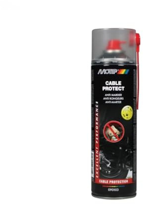 500ml Cable Protect Spray, Anti-Marder, Cable Protection Spray Against Martens and Rodents, Long-Lasting Repellent for Car Engine Cables, Hoses and Electrical Wiring
