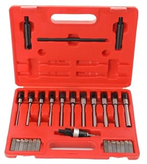 Kit di riparazione per alesatore sede valvola Kit di utensili for la riparazione di alesatori for sedi valvole da 29 pezzi for utensili da taglio for valvole in carburo da 22-63 mm