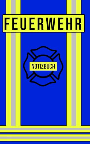 Feuerwehr Notizbuch: Praktischer Begleiter für Notizen im Einsatz - Einsatz Notizbuch (blau)