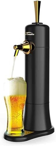 Distributeur de bière – Pompe à bière portable avec technologie de mousse vibrante à ultrasons pour une expérience de bière pression à la maison