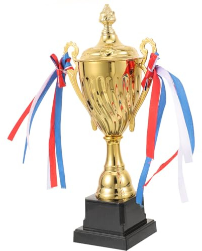 Toddmomy Coppa da Torneo Sportivo in Metallo Oro, Premio per Eventi e Forniture Scolastiche, Riconoscimento per Competizioni e Premiazioni