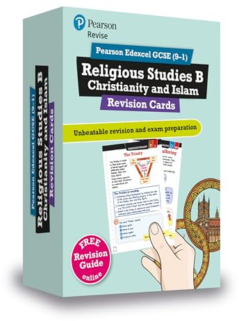 Revise Pearson Edexcel GCSE (9-1) Religious Studies B Christianity and Islam Revision Cards: includes free online edition of revision guide (Pearson Revise)