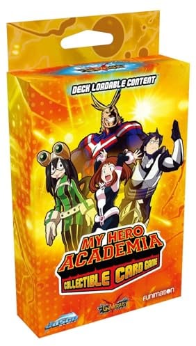 Jasco Games | My Hero Academia Collectible Card Game - Deck-Loadable Content Wave 1 | Card Game | Ages 14+ | 2 Players | 45 Minutes Playing Time