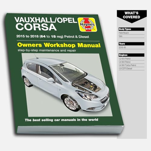 Vauxhall/Opel Corsa Petrol & Diesel (15 - 18) 64 to 18