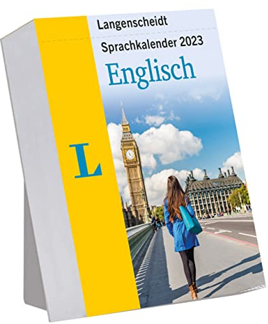 Langenscheidt Sprachkalender Englisch 2023: Tagesabreißkalender zum Englisch Lernen