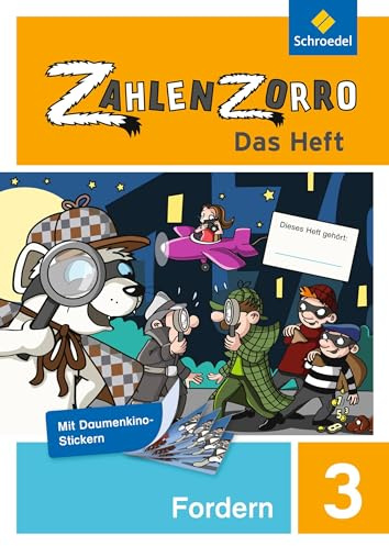 Zahlenzorro - Das Heft: Forderheft 3