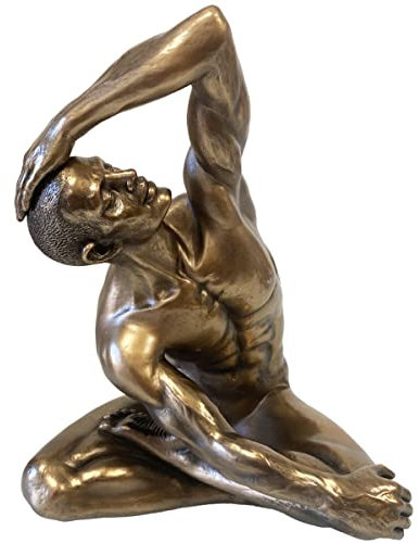 Mann Studie Skulptur Figur von Body Talk Körpersprachen Höhe ca. 23 cm