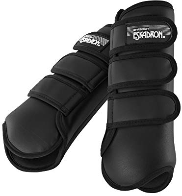 Eskadron Allround Gamaschen, hinten, schwarz, Warmblut