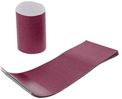 Royal Burgundy Napkin Bands with Self-Sealing Glue and Bond Paper Construction, Package of 2,500