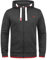 !Solid SDBenjaminZip Herren Sweatjacke Kapuzenjacke Hoodie mit Kapuze Reißverschluss Kordelzug Baumwollmischung Regular fit, Größe:L, Farbe:Med Grey (8254)