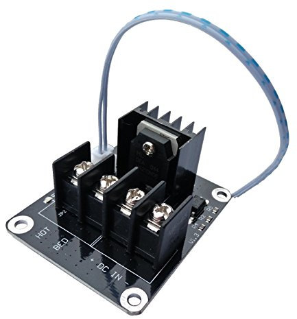 iHaospace Mosfet 3D Drucker Erweiterungs Hochstrom 210A Heizbett Beheiztes Bett-Leistungsmodul für Arduino
