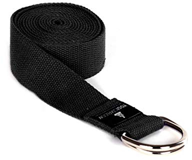 Yogistar Yogagurt Yogibelt® Medium - M 260Cm Schwarz