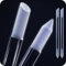 2 pezzi Lima in Vetro Spingi Cuticole - Bastoncino Manicure, Rimuovi Cuticole Professionale di Precisione, la Superficie Abrasiva Non si Consuma, Qualità Ceca, Gladzy