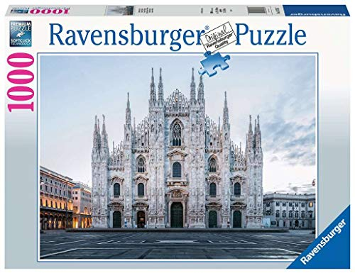 Ravensburger Puzzle 2D 1000 elementów: Katedra Duomo, Mediolan, Stary Design