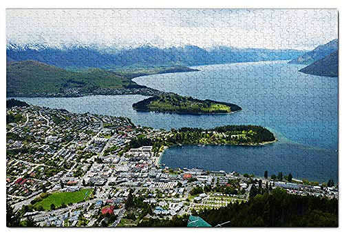 New Zealand Queenstown Hill Jigsaw Puzzle 1000 Piece Game Artwork Travel Souvenir Wooden