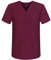 MISEMIYA - Medizinische Uniformen Unisex Top Krankenschwester Krankenhaus Berufskleidung BZ-6801 - Large, Granat 68
