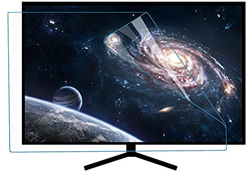 58-60 Zoll TV-Displayschutzfolie, HD-TV-Anti-Blaulicht-Softfilm Ohne Blase, Anti-Kratzer-Verletzung, für LCD-Monitore, Fernseher, Stck,HD-60inch(1327x749MM)