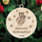 Mein Erstes Weihnachtenals Verheiratet - Christbaumschmuck Weihnachtsdeko aus Holz Babys Erstes Weihnachtsbaum Deko Weihnachtsdekoration Ornament Weihnachtsbaumschmuck Holz
