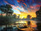 YJPZZG Kreative Puzzles 3000 Stück Das Leuchten des Sonnenuntergangs Puzzle Holzbabyspielzeug, Kindertier-Holzpuzzles, Kinder-Lernspielzeug Fertige Größe 122×81cm