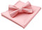 HISDERN Noeud Papillon Reglable Nœuds Papillon Vieux Rose avec Mouchoir Ensemble Deja Noue Papillon pour Mariage Fete