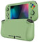 PlayVital ZealProtect Hülle für Nintendo Switch Lite,Case Hülle Schutzhülle Tasche Zubehör,Ergonomische Grip Joycon mit Schutzfolie&Joystick-/Tasten-Kappen für Nintendo Switch Lite(Matcha Grün)