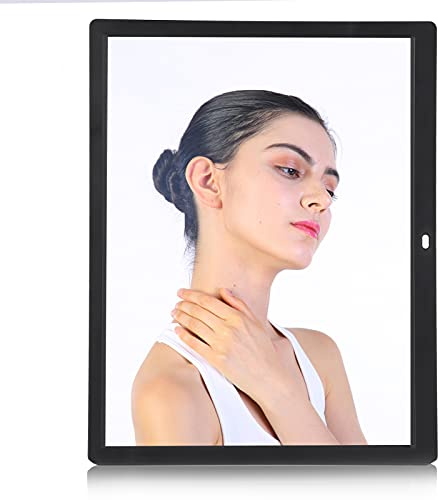lyrlody Digitaler 15-Zoll-Fotorahmen 1024 X 768 4: 3 HD-Bildschirm Digitaler Fotorahmen mit Fernbedienung, Unterstützt Foto, Video, Musik, MP3, MP4, Kalender, Wecker(EU)