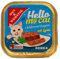 Gut & Günstig Hello My cat Schlemmerhappen mit Lachs, 32er Pack (32 x 100g)