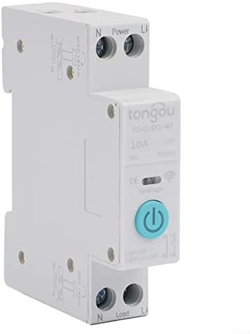 10-63A per Tuya Wifi Smart Interruttore 1P Din Rail Home Telecomando Interruttore