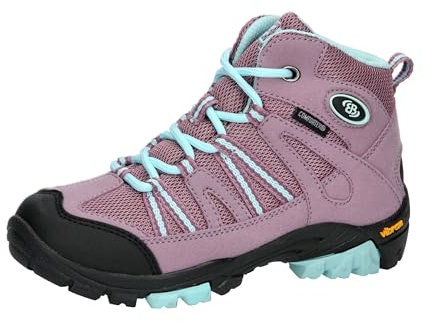 Brütting Ohio High, Stivali da Trekking, Rosa Turchese, 32 EU