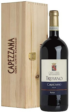 Magnum 1,5 Litri Carmignano Riserva TREFIANO DOCG BIO in Cassa Legno