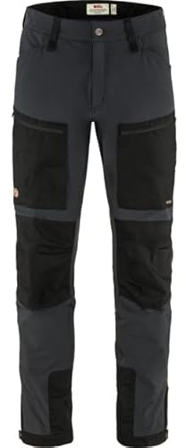 Fjällräven Herren Keb Agile Hose, Black/Black, 60/L