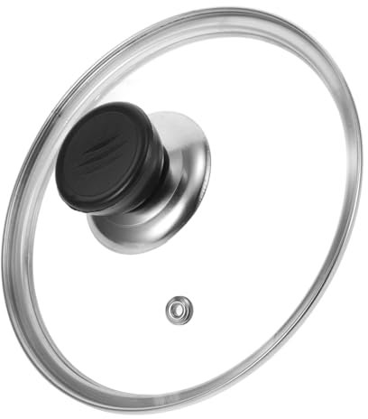 ABOOFAN Tempered Lid Cover Inner Outer Glass Lid for Pots and Pans for Outdoor Cooking Home Uses