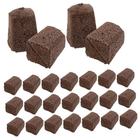 Supvox 30stücke Hydrokulturbedarf Ersatzwurzeln Wachstum Für Garten Anbau Kokosnusstorf Torfblöcke Hydrokultur-anbauerde Hydrokultur-anbauerde