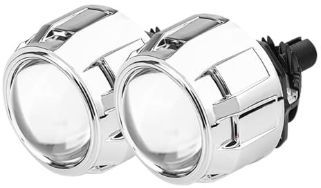 Faros Principales Coche Lente Bi-led 100W Y 2,5 Pulgadas 20000 LM Proyector LED Faros Delanteros H4 H7 9005 9006 Luces Altas Y Reacondicionamiento Automóviles Y Motocicletas Faros Delanteros