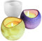 Japleed Curved Candle Cups Silicone Molds, Egg Shape Container Storage Resin Concrete Cement Molds, Epoxy Resin Casting Candle Vessels Jewelry Pen Holder Plant Pot Mold DIY Unique Crafts Decor