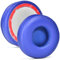 Cuscinetti auricolari compatibili con cuffie Beats EP cablate, cuscinetti di ricambio in pelle sintetica, colore blu