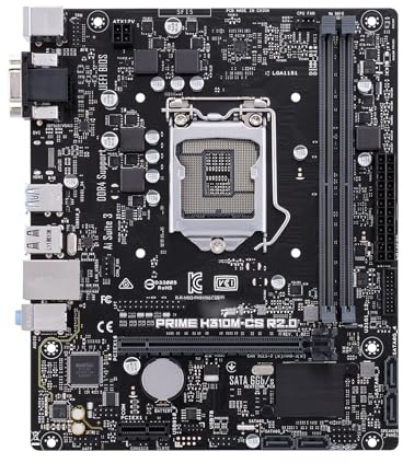 Scheda madre Fit For ASUS PRIME H310M-CS R2.0 H310 LGA 1151 supporta Intel Core i3-9100F i5-9400F 8400 i7-8700 CPU DDR4 32 GB scheda madre