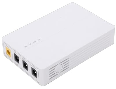Horett UPS Router Modem Uninterruptible Power Supply Portable Backup Battery 12V9V for Routers Modems Home Office Outdoors