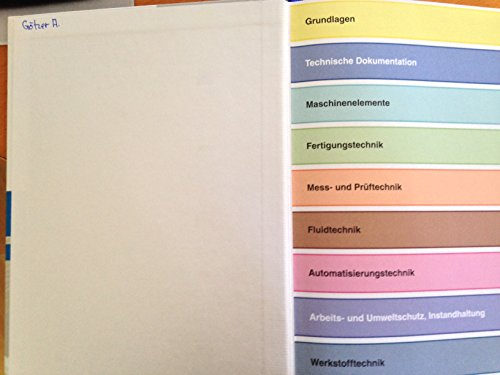 Tabellenbuch Metalltechnik