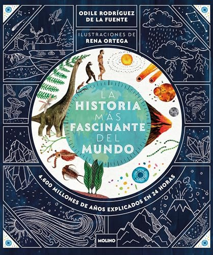 La historia más fascinante del mundo: Historia de la tierra comprimida en un reloj (No ficción infantil)
