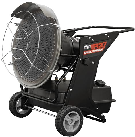 Sealey Infrared Space Heater Kerosene/Diesel 136,000Btu/hr Space Warmer with Wheels® - IR37