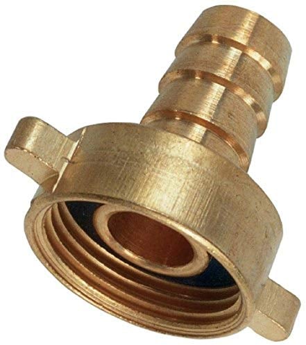Cornat Schlauchverschraubung 1 x 1/4, Messing / Schlauchverbindung / Garten Bewässerung / FLOR92395