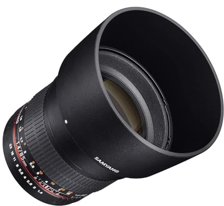Samyang SY85M-E 85mm F1.4 Lente asférica de Alta Velocidad para cámaras Sony E-Mount