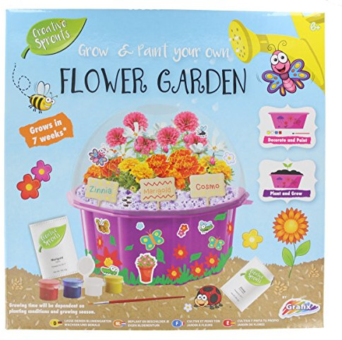 Grow and Paint Your Own Flower Garden