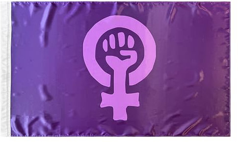 Durabol Bandera Feminista 150 x 90 cm Satén