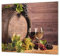 Planche de cuisine en VERRE trempé – Planche à découper en verre – Couvre-plaques de cuisson – UNE PIÈCE (60x52 cm) ou DEUX PIÈCES (30x52 cm chacune);D04 Série Boissons: Vin 25
