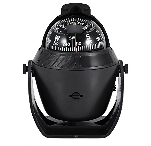 Boussole Marine Numérique, Boussole électronique De Navigation De Boussole Pivotant Léger De La Haute Précision LED, vehicule, Randonnee,d'activités Extérieur, Aventure